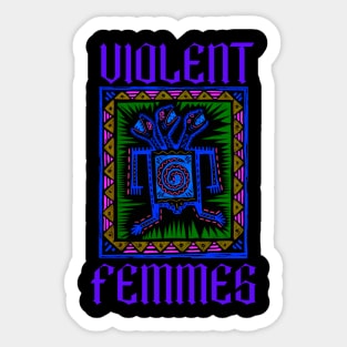 Violent femmes t-shirt Sticker